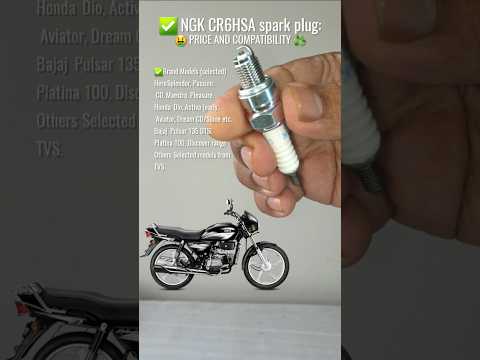 NGK SPARK PLUG | PERFORMANCE AND MILAGE #bikerepair #ngksparkplugs #splendor #herohonda #activa