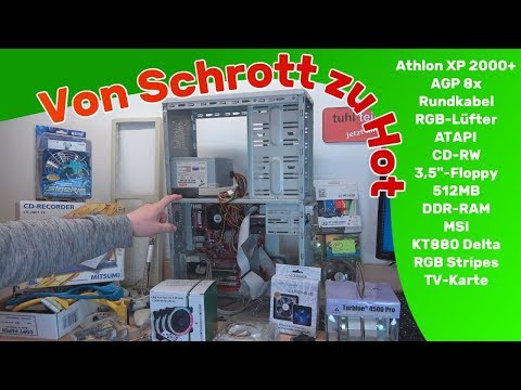 Von Schrott zu Hot – 17 Jahre Athlon XP 2000 BigTower wieder hygienisch lecker