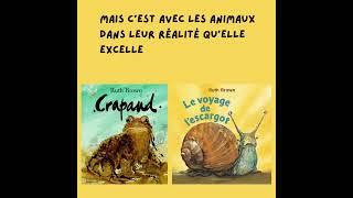 Story jeunesse, les auteurs phare  : Brown Ruth