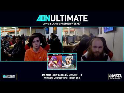 GuyGuy (Greninja/Luigi) vs Mr. Mojo Risin' (Cloud/Falco) | AON Ultimate #144 Winners Quarter-Final