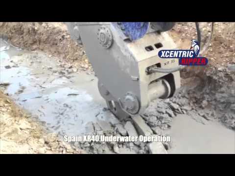 Xcentric Ripper - Spain XR40 Underwater Operation