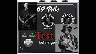 Video thumbnail for Behringer 69 Vibe - Test by L'Ouïe Fine