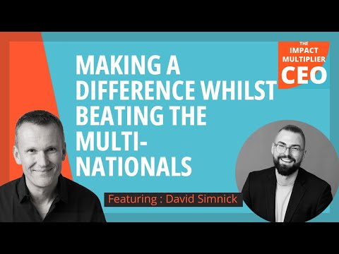 S13E24: Making a difference whilst beating the multinationals, David Simnick (CEO, Soapbox)