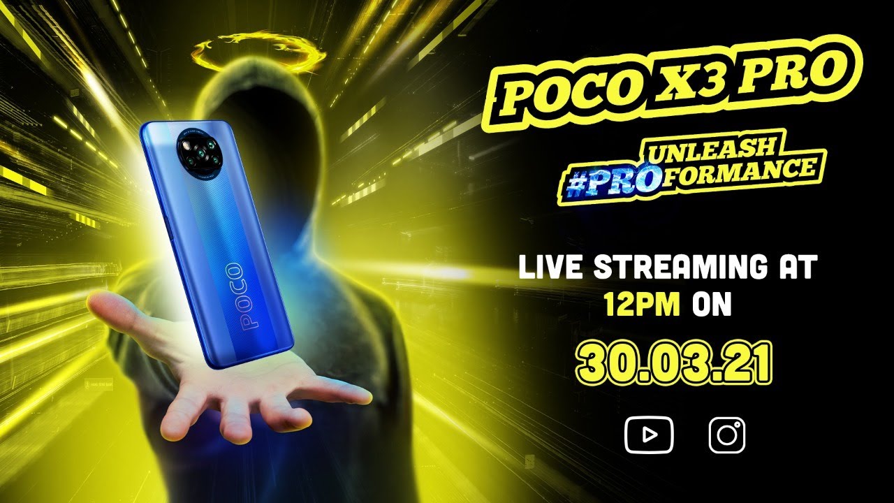 POCO X3 PRO Launch Livestream | Unleash PROformance