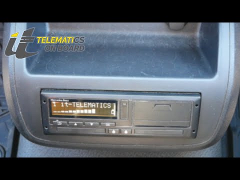 Auslesen eines digitalen Tachographen DTCO 1381 (Tutorial) | it-TELEMATICS GmbH