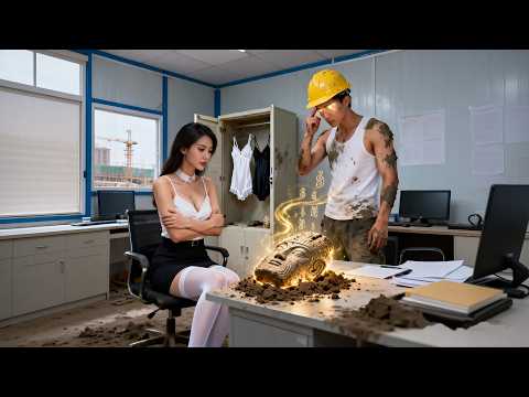 工地小夥被騙買泥巴當古董，豈料摔碎後竟覺醒透視天瞳看光火辣總裁柔軟！憑藉著賭石鑑寶神力一夜撿漏上億，女總裁帶著家產投送抱助他逆襲人生巔峰#鑑寶民工