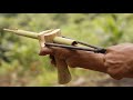 How to Make an Easy Survival Slingshot at Home | DIY |