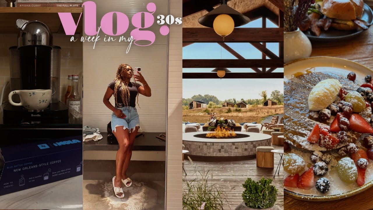 A WEEK in my 30s VLOG | TOPGOLF FAIL, LUXURY BRUNCH, ABERCROMBIE SHOPPING, PEDI + MORE
