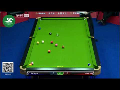 Dorjsuren Batbayer (MGL) VS S Marsel (RUS) - Int'l Mens Qual - 2019 Chinese Pool World Championship