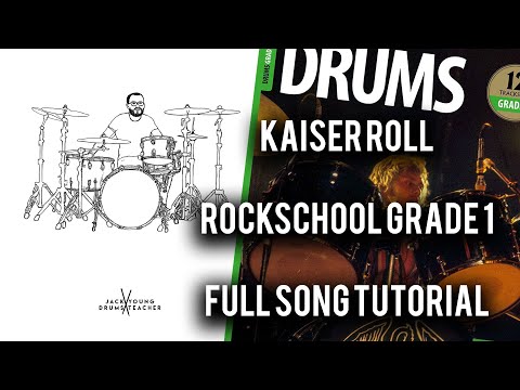 Kaiser Roll - Full Song Tutorial 🥁