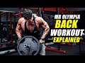 BACK WORKOUT for OLYMPIA (Explained w/ IFBB PRO Matt Greggo)