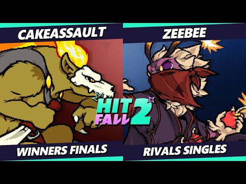 Hitfall 2 Winners Finals - CakeAssault (Forsburn) Vs. ZeeBee (Mollo) Rivals of Aether - RoA