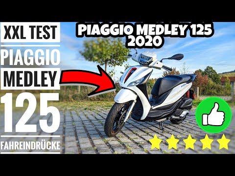 PIAGGIO MEDLEY 125 | A-Z | XXL TEST | Fahreindruck | DEUTSCH