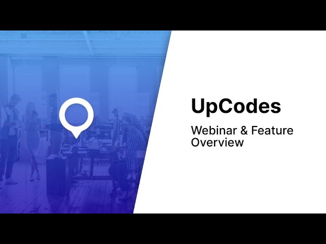 UpCodes product / service