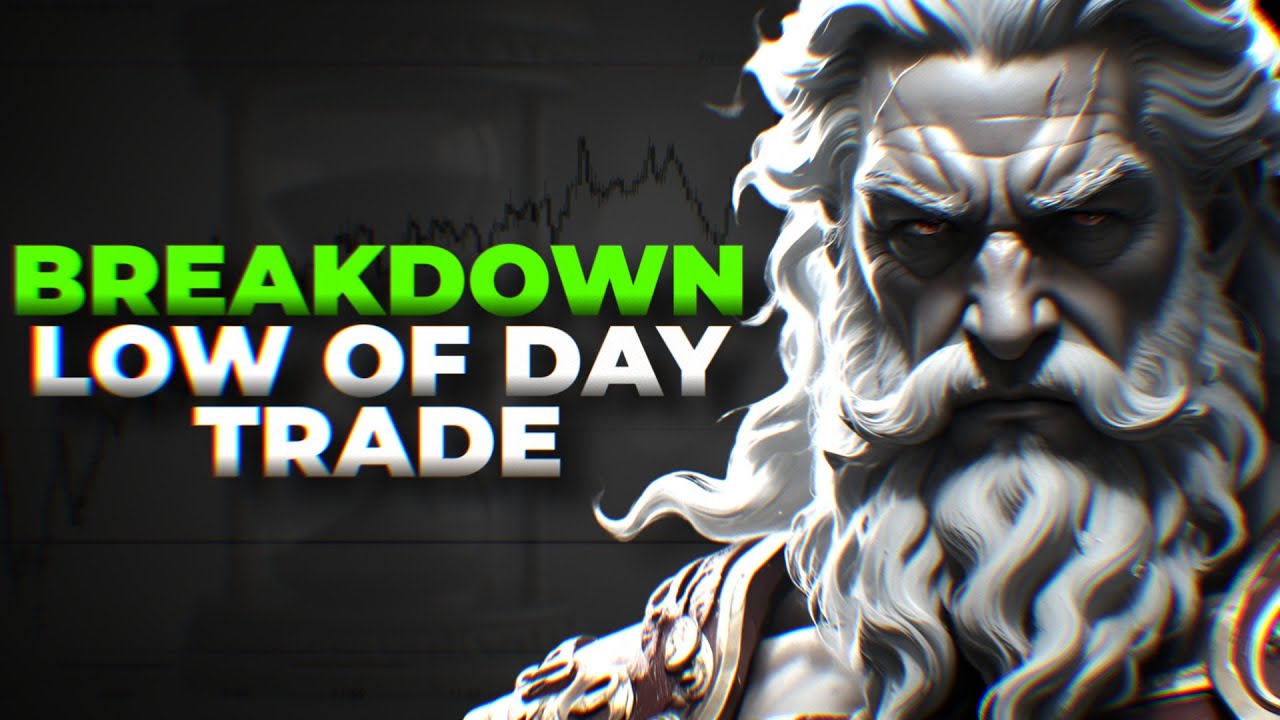 Explaining How To Catch The Low Of Day | NasDaq Futures