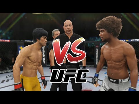 Bruce Lee vs. Alex Caceres (K1) | EA Sports UFC 4