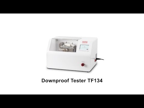 Downproof Tester TF134 Product Video