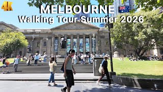 Melbourne Australia Summer Walk 2026 | Queen Victoria Market