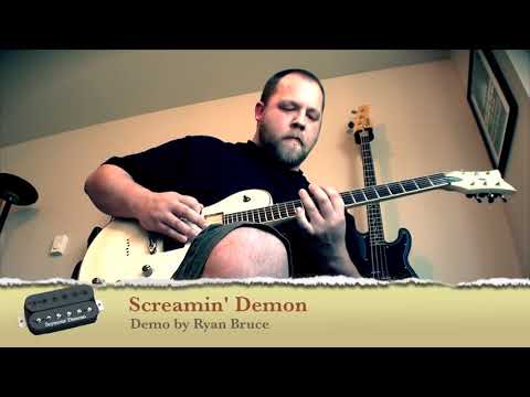 Schecter with Screamin' Demon