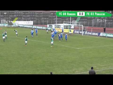 Höhepunkte FC 08 Homburg - FK Pirmasens (RL Südwest 2014/15)