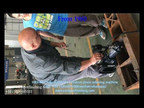 HB3000+ fully automatic vibration stress relief company #VSR #welding #stress #relief #vibration