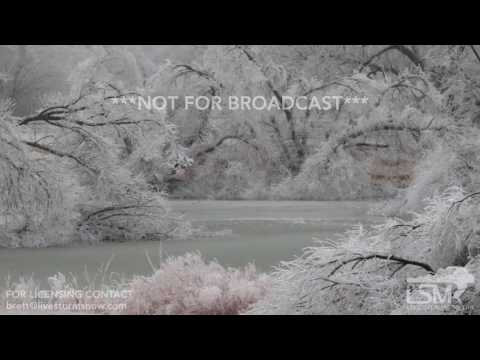 01-16-17 Pratt, KS - Beautiful Winter Scenes After Winter Storm With Rivers, Deer, and More