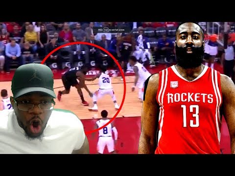 James Harden Breaks Josh Jackson's Ankles with NASTY Crossover! Rockets vs Suns REACTION!!!