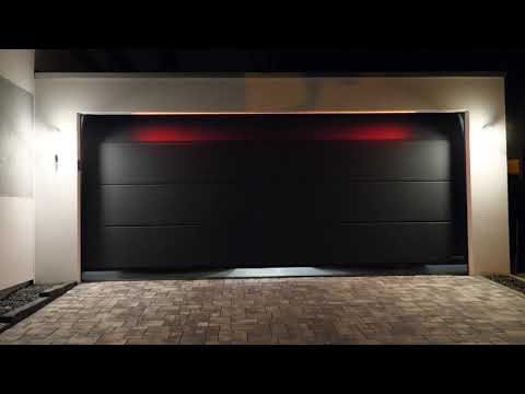 Beleuchtung Garagensturz mit WLED Pixel Controller und Loxone