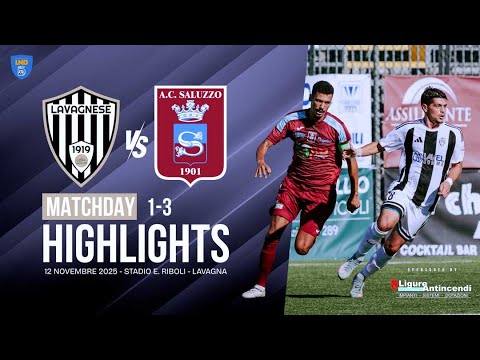 LAVAGNESE vs SALUZZO 1-3 HIGHLIGHTS | 12/10/2025