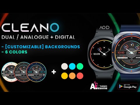 CleanO  - Dual Watch Face