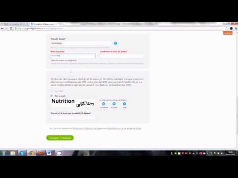 comment ouvrir compte skype