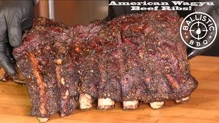 BBQ Beef Back Ribs Recipe | American Wagyu | Lone Star Grillz
