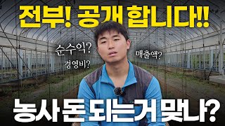 귀농5년차 순수익 공개합니다.