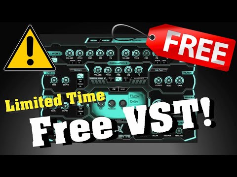 【Limited Time Free!】$49→$0! Best Free Synth VST Plugin? Xenobyte, Sick Noise Instruments【All Preset】