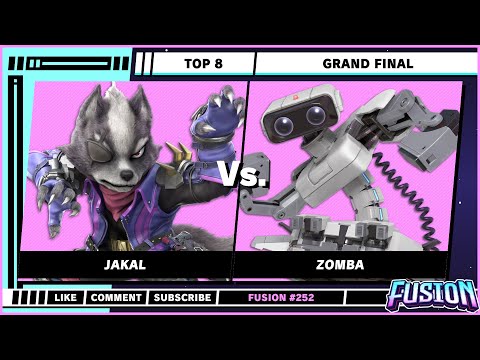 Fusion #252 - Grand Final - Jakal (Wolf) VS Zomba (R.O.B) - Super Smash Bros. Ultimate