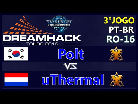 StarCraft 2 - Polt vs uThermal J3 (TvT) - RO 16 - WCS: Spring Circuit Championship [PT-BR]