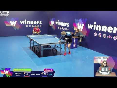 Skliarenko Andrey - Uchen Nikolai. WINners CUP Table Tennis 8 05.12.2020 13:45