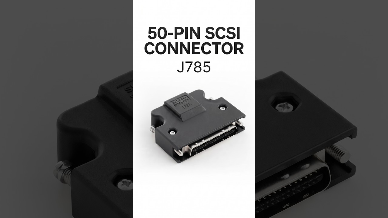 Master Servo Wiring for Your CNC System: The J785 50-Pin SCSI Connector Guide