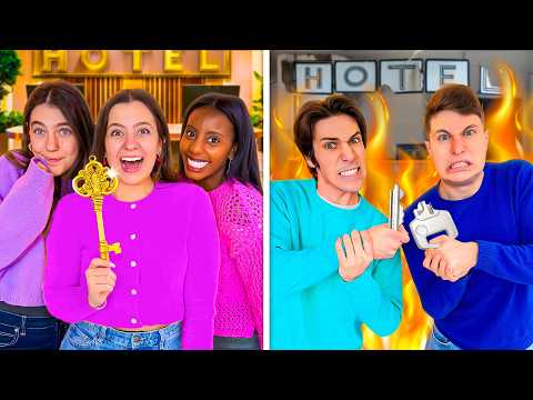 AMICI vs NEMICI IN HOTEL!😇😡