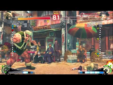 K Asura Buster (Zangief) vs Dede (Makoto) - AE 2012 Matches *720p*