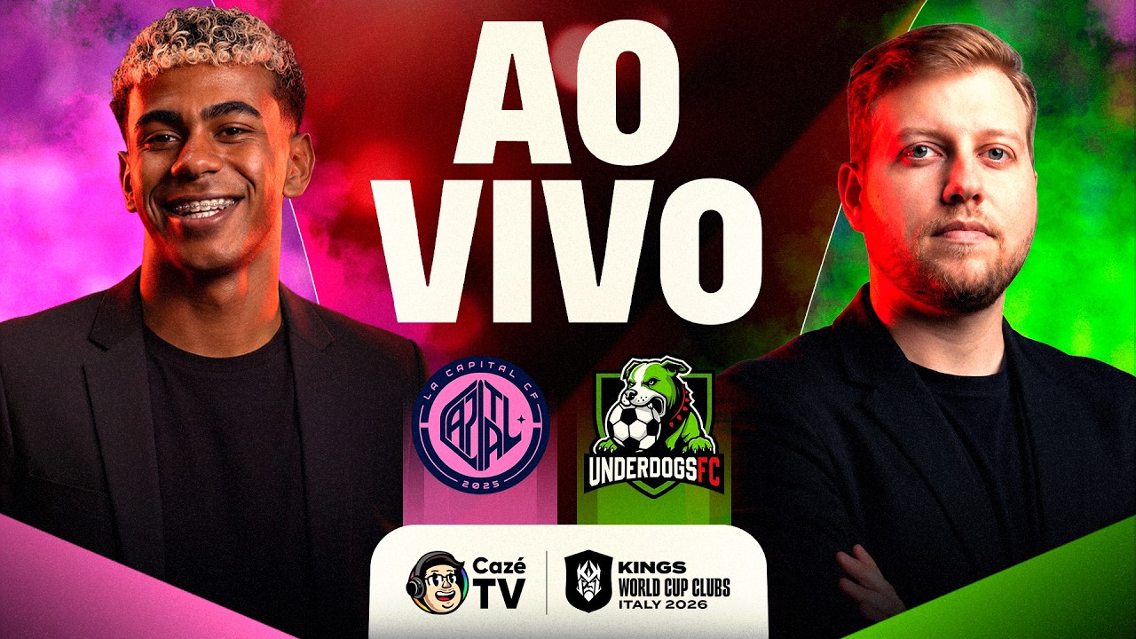 AO VIVO: LA CAPITAL X UNDERDOGS | 1ª RODADA | COPA DO MUNDO DE CLUBES KINGS LEAGUE