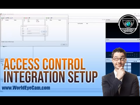 World Eye Cam -  Access Control Integration Setup