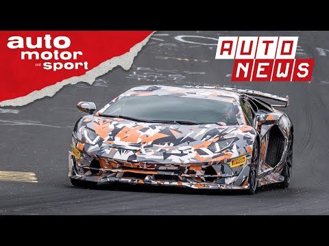 Lamborghini Aventador SVJ: Stier auf der Nordschleife! - NEWS I auto motor und sport