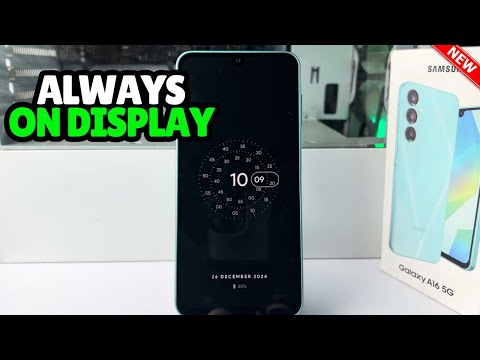 How to Enable Always on Display on Samsung Galaxy A16