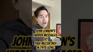 John Lennon sends hidden messages to Paul McCartney in the song I Know(I Know) #johnlennon #secret