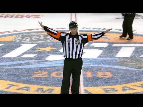 Wes McCauley emphatically calls back All-Star Game goal