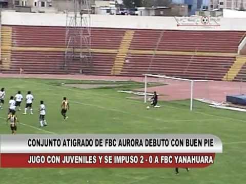 FBC Aurora 2 - 0 FBC Yanahuara - Vision Deportiva 2013 TVT Canal 39