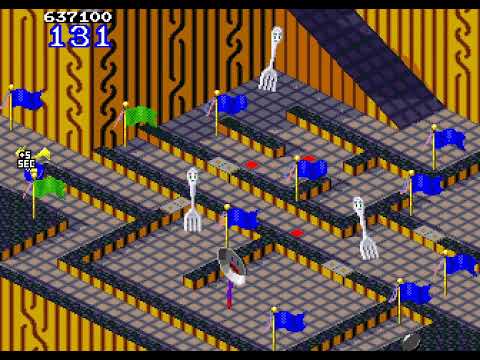 Marble Madness II — 999999 Points into Bonus 3 (1 Credit Clear)