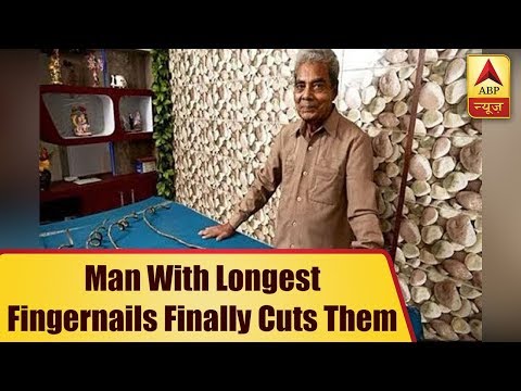 Man With World's Longest Fingernails Finally Cuts Them After 66 Years | ABP News