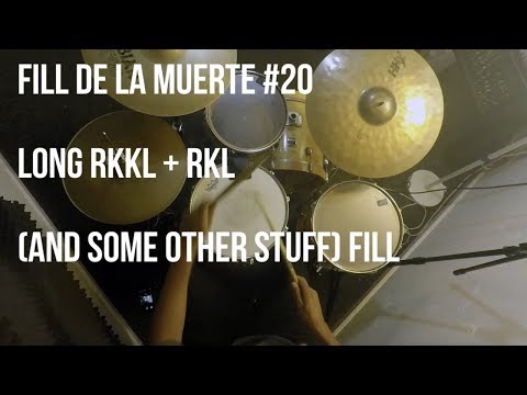 Drum Lesson - Fill de la muerte #20 - RKKL and RLK (and some other stuff) Fill